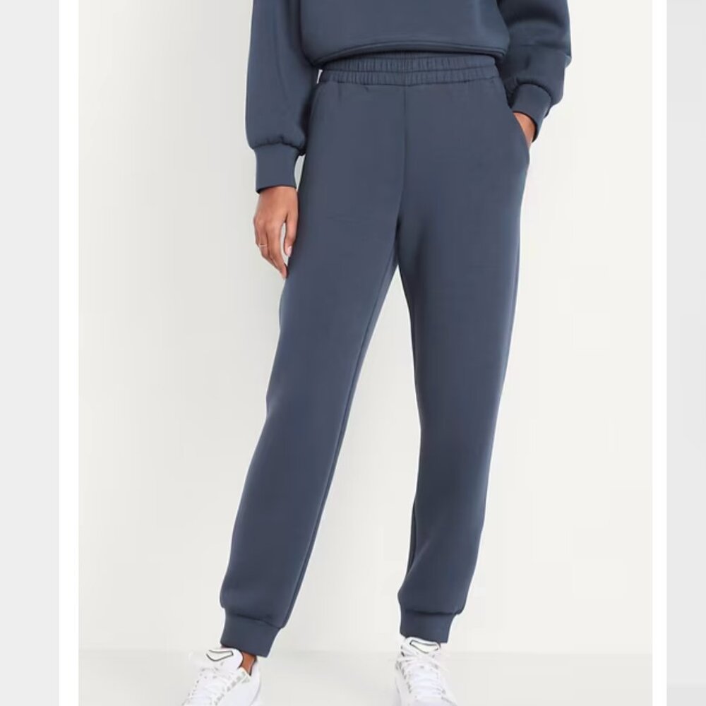 NWOT Old Navy High-Waisted Bounce Fleece Jogger Sweatpants XSP petite